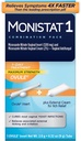 Monistat 1 день Yeast Infection Лікування для жінок, 1 Miconazole Ovule Insert & Зовнішній Monistat Anti-Itch Cream Bundle