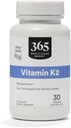 365 per tot el mercat de menjars, vitamina K2, Vegan, 30 comte