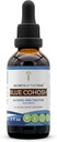Secrets of the Tribe Blue Cohosh Tincture Alcohol-Free Liquid Extract, Responsibly farm Blue Cohosh (Caulophyllum Thalictroides) Sušený koreň (2 FL OZ)