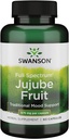 Swanson Jujube Ovocie - Full Spectrum Herbal Supplement Propaging a Calm & Relaxed Mind - Natural Formula Supporting Stress & Support - (60 Kapsule, 675mg Každý)
