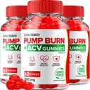 Pump Burn Keto ACV Gummies - Keto Pump Burn Gummies Reviews, Pump Burn Keto + ACV Gummies for Weight Management B12 Burn Pump Advanced 1000mg valem (3 Pack - 180 Gummies)