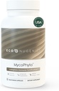EcoNgenics MycoPhyto Complex:强化免疫支持的蘑菇补充剂-60卡普尔-包括土耳其泰尔、雷希、科迪塞普斯、迈塔克和更多能源、古特健康及诺特罗比脑支持