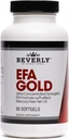 Beverly International EFA Gold, 90 Softgel Capsules. Yüksək Potency Omega-3s EPA və DHA + Omega 6 & 9 Fatty Acids. Kompüter Balıq, Flaxseed və Borage Oil.