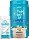 GNC Total Lean GlucaTrim - 120 kapslar (60 portioner) + GNC Total Lean | Lean Shake 25 Protein Powder | Högprotein Meal Replacement Shake | Franska Vanilla | 16 portioner