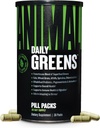 Animal Daily Greens Pill Packs - Kale, Wheat Grass, Alfalfa & More - Convenient Prebiotic and Probiotic Superfood Blend for Superior Digestion, Gut Health, and Immunity For Men & Women - 30 Day Supply