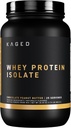 Kaged Whey Protein Isolate Pulver | Schokolade Peanut Butter | 100% reine Low Lactose Whey | Post Workout Recovery Drink | Unterstützt Muskelaufbau | Ergänzungen für Männer & Frauen | 25 Servierungen