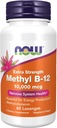 NU Mattilskudd, Metyl B-12 (Metylkobalamin) 10.000 mg, nervesystem helse*, 60 Lozenges