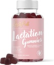 Leite multiplier Lactación Postpartum Gummies - Suplemento de vitaminas de apoio postnatal para a alimentación nai - aumentar a produción de leite multivitamínicos para as mulleres