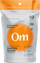 OM Master Blend Mushroom Powder - органическая добавка для грибов с 10 грибами и ашвагандхой - поддержка иммунитета, здоровье кишечника и снятие стресса, 3,17 унции (40 сервий)