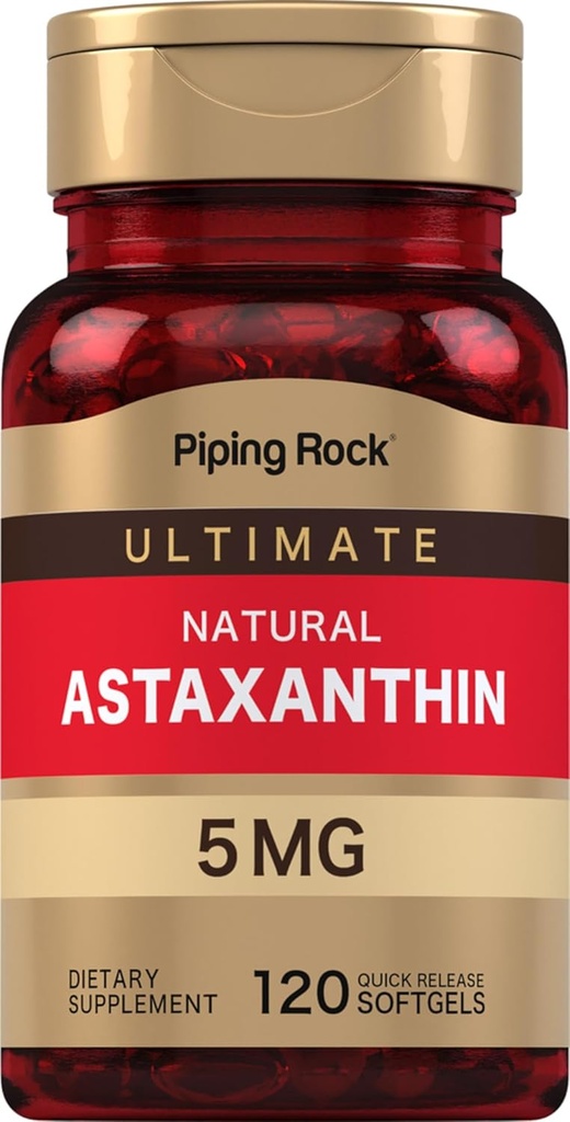 Piping Rock Astaxanthin Supliment 5mg 