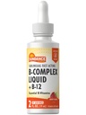Sundance Sublingual Vitamin B Complex | 2 Fluid Ounces | with B-12 | Berry Flavor | Vegetarian, Non-GMO, and Gluten Free Supplement