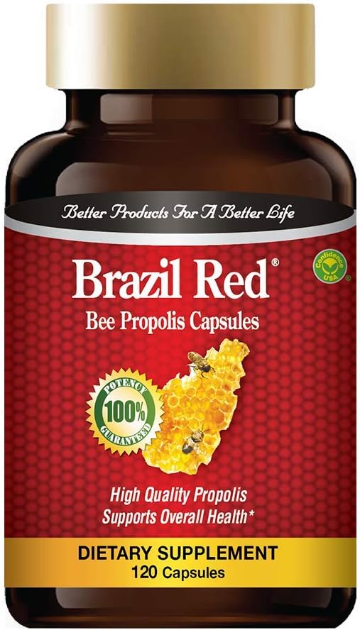 High Bee Red Bee Focus propolis (120 Capsules)