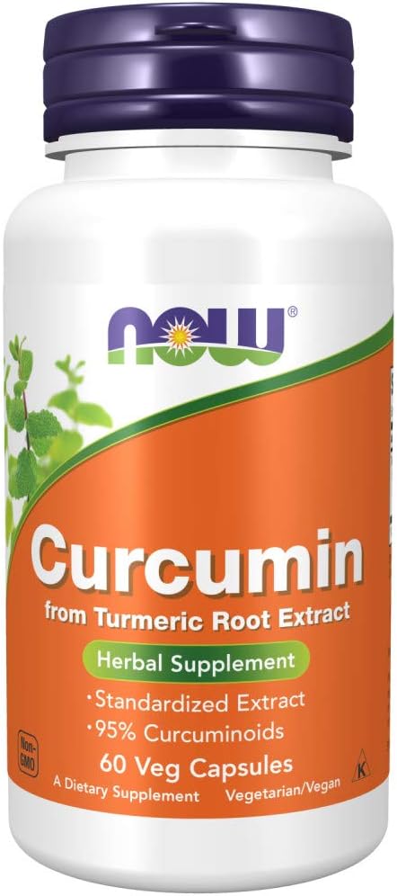 Dabar maisto produktai, Curcumin ekstraktas 95, 60 Veg kapsulės