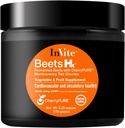 Invite Health Beets Hx - Fruit and Vegetable supplement, Superfood Powder - Contains Red Beet Root and Tart Cherry Skin - 30 Servings