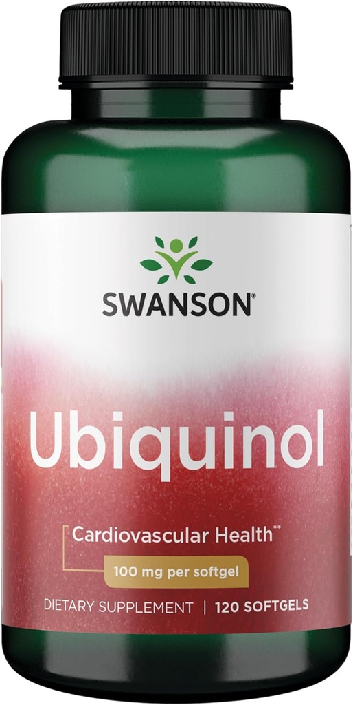 Swanson Ubiquinol 100 毫克 120 胶片