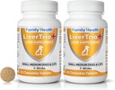 Comprehensive Liver Supplement (2 Pack - 60ct), Combining Same, SPC, Silybin A+B, Gluathione, Chew Tabs for Dogs 30Ct (2X Small - Medium)