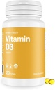 Millor salut Vitaminable D3 5000 IU UK High Potència Softlina D suplementari per Imune & Bone salut No- MIO, DiryFree, 120 Softgels