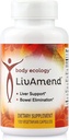 Body Ecology LivAmend | Liver Supplement | Milk Thistle and Artichoke | Aids in Healthy Liver and Improves Bowel Elimination | 120 Vegetarian Count