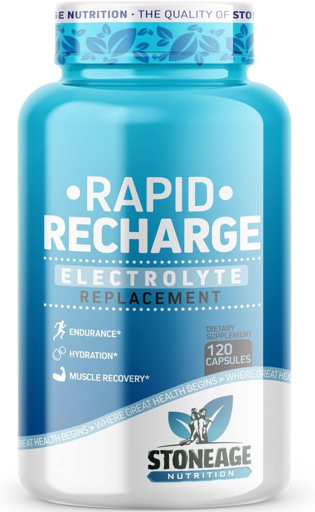 Elektrolytové pilulky - 120 Kapsle - Podpora POTS syndromu, solné tablety - Keto Electrolytes doplňky, rychlá hydratace, vytrvalost, dehydratace Recovery - GMO & gluten zdarma