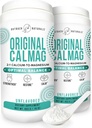 Høy absorpsjon 2:1 CalMag kalsium og magnesium Citrat Supplement - Ren kalsiummalat pulver - støtter stress relief, søvn og bein styrke - Mineral Drink - Unflavored 16,5 oz (pakke av 2)