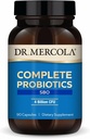 Dr Mercola Complete Probiootikumid SBO - 4 miljardit CFU - soolestiku tervisele - toetab tervislikku immuunsüsteemi funktsiooni - mitte-GMO, gluteenivaba ja sojavaba - 90 kapslit (90 serveerimist)