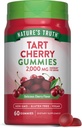 Nature's Truth Tart Cherry Gummies 