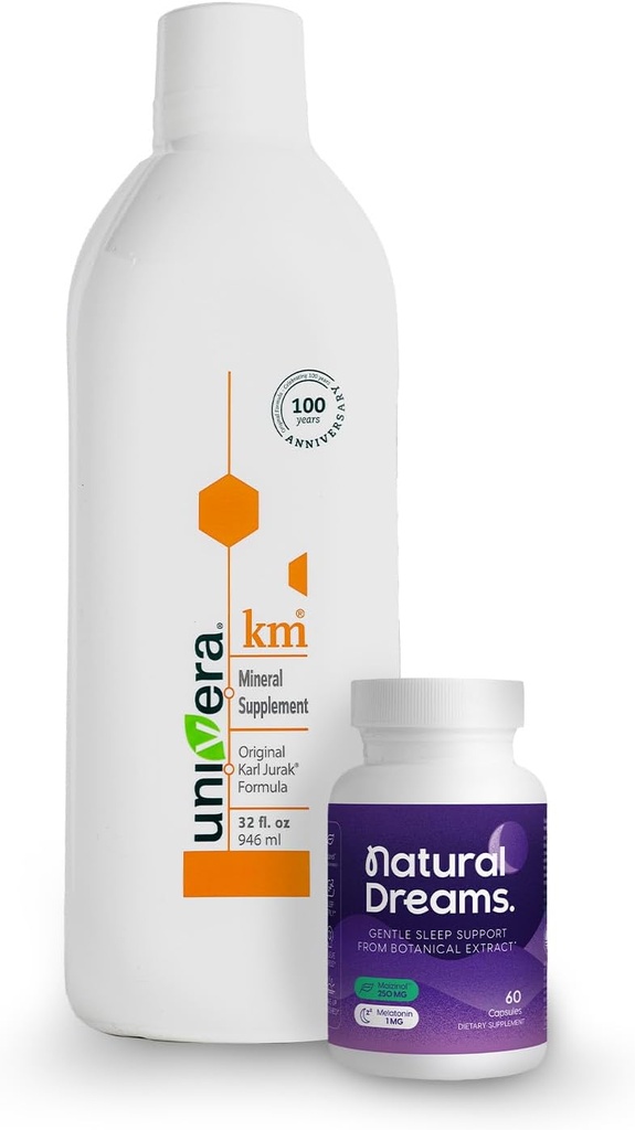 Universa Dream Wellness Combo, km & Natural Dreams, Kálium Supports, TestpH Véregyensúly, Mélyalvási támogatás