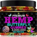 Konopné guličky pre relaxačné-Vibrant Gummy pre nočnú podporu s vysokou potenciou