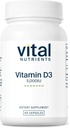 Vital Nutrients Vitamin D 5000 IU - Vitamin D3 Supplement - Healthy Bones, Teeth, Muscles*- Cellular & Immune Function - Calcium Absorption - Gluten, Dairy and Soy Free - 90 Capsules