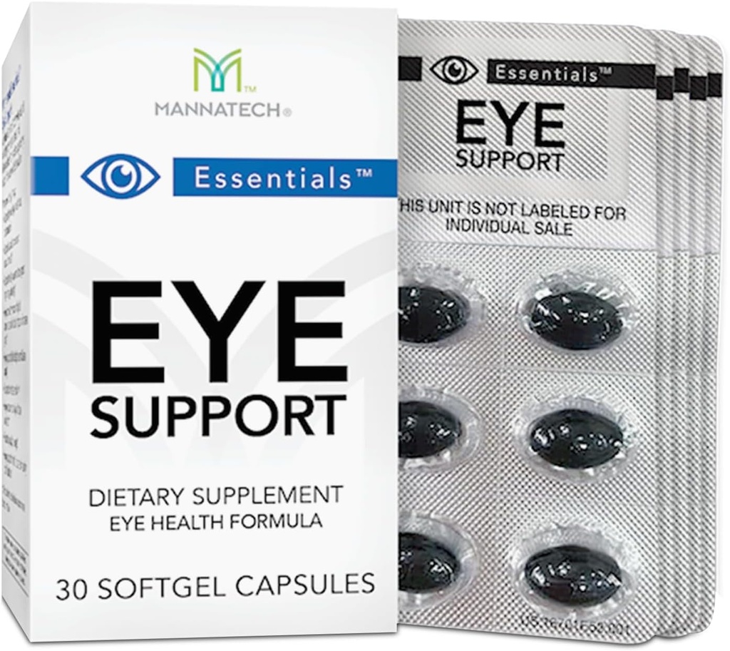 Mannatech Eye Care Supplement, støtter generell øye helse Sight Care Supplement w / Lutein & Zeaxanthin. Øyestøtte 30 Softgels.