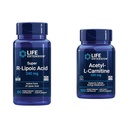 Life Extension Super R-Lipoic Acid 240mg and Acetyl-L-Carnitine 100 Capsules - Cellular Energy and Brain Health