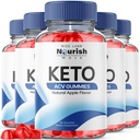 Nourish Wave Keto ACV Gummies Supports Advanced Weight Loss, for Improved Digestion, Stamina and Endurance (300 Gummies)