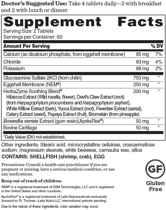 Dr. David Williams felles fordel gull 5X felles relief Supplement, 120 tabletter (30-dagers forsyning)