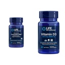 Life Extension Curcumin Elite Turmeric Ginger Extract & Vitamin D3 5000 IU Softgels - Healthy Inflammatory Immune Response and Bone Brain Health - 30 & 60 Count