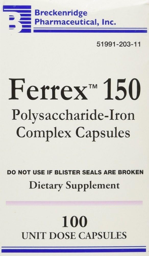 Ferrex 150 kapsler, 100ct (3 stk.)
