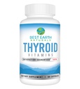 Best Earth Naturals Thyroid Support Supplement for Women and Men - 60 Capsules