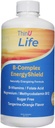 EnergyShield Liquid B-Vitamina Complex, 32 oz, todas as vitaminas B que você precisa, anti-estresse, imunidade, suporte do sistema imunológico, energia, folato, niacina, suporte de sangue