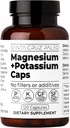 Santa Cruz Paleo Magnesium Potassium Capsules,120 Capsules, Magnesium Glycinate and Potassium Citrate, Gluten Free, Keto, Sugar Free, Paleo, for Overall Health, Brain, Muscle, Bone and Energy Support.