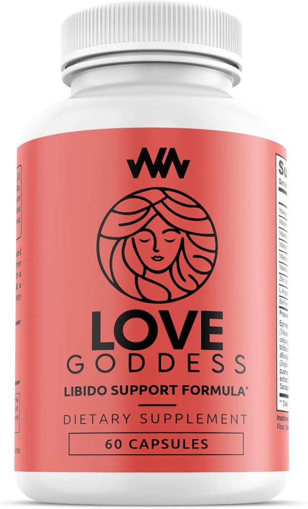 Womens Supplement that Boosts Libido Melhore a Intimidade, Paixão e Desejos Miura Puama para a excitação feminina específica da Deusa do Amor