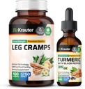 Leg Cramps 100 Capsules & Turmeric Tincture 2 Fl. Oz.