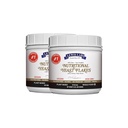 Nutritional Yeast Flakes koření, Nooch pro Veganský sýr Powder Substitut, 2 LB, 100% čisté nealkoholizované, neslazené - Kosher, gluten zdarma, non GMO, rostlinný protein, mléčné výrobky zdarma