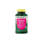 Spring Valley Cranberry Extract Vegetarian Capsules, 500mg, 60 Count + Dri Store Sticker.