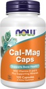 Supplement, Cal-Mag with Zync, Copper, Manganese และ วิตามินดี 120 Capsulues