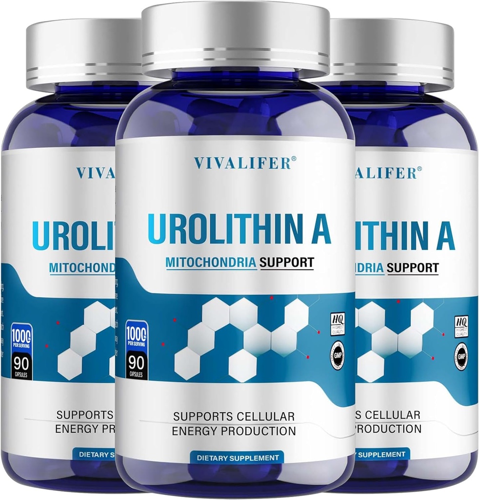 Urolithin A supplement 1000 mg, 270 Softgels Powerful Antioxidant Protection, Promoting Healthy Aging " Mitochondrial Health and Cell Repair Support for Men "