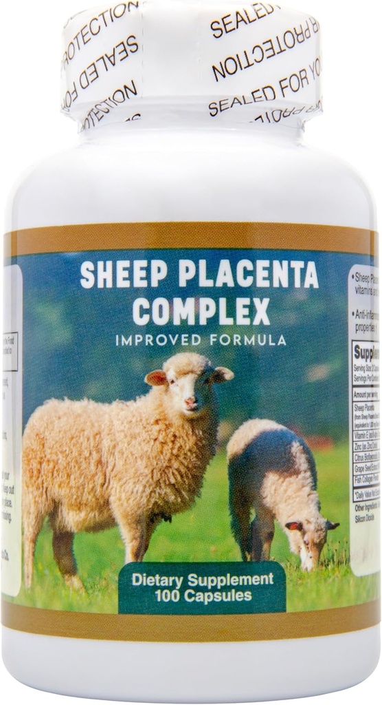 8 x Ovce Placenta Complex 100 kapsul, Make In USA, FRESH , New Article Good Product !!