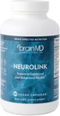 Dr Amen BrainMD NeuroLink - 180 cápsulas - promove a función cerebral óptima, foco e concentración - Gluten gratis - 45 servizos