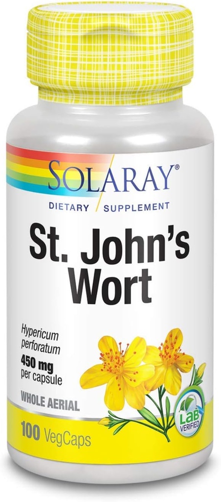 SOLARAY St. John's World Airal 450mg 