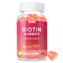 Biotin 10000mcg Keratin Collagen Gummies Supplements Hair Nails Vitamins Daily Hair Nail Growth & Strengthener Gummies for Women Vegan Biotin and Vitamin C Gummy 60 Count