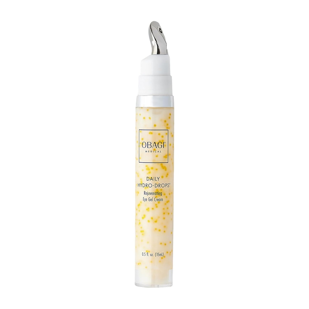 Obagi Daily Hydro-Drops Rejuvenating Eye Gel Cream – Reduces the Appearance of Dark Circles & Instantly Brightens, Smooths, & Depuffs Eyes – 0.5 oz