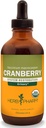 Herb Pharm Sertificēts Organic Cranberry Liquid Extract for Urinary Tract Support - 4 Ounce